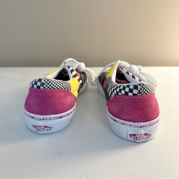 Vans Juxtapose Brand New 90’s style Canvas Shoe Youth 3 Brand New - Picture 7 of 9